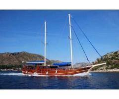Luxury sailing yacht